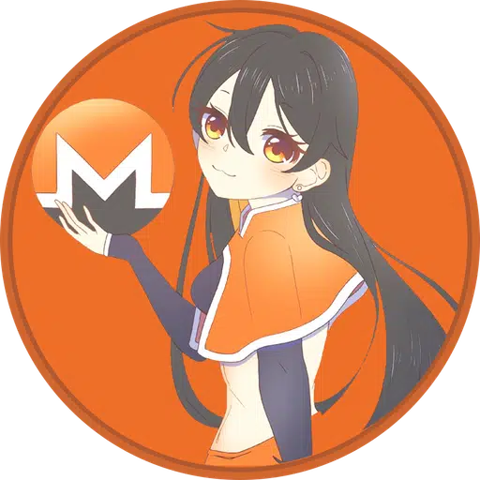 Monero-Chan logo